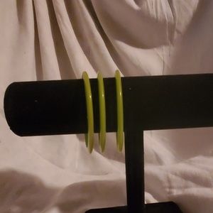 Set of 3 vintage bakelite bracelets